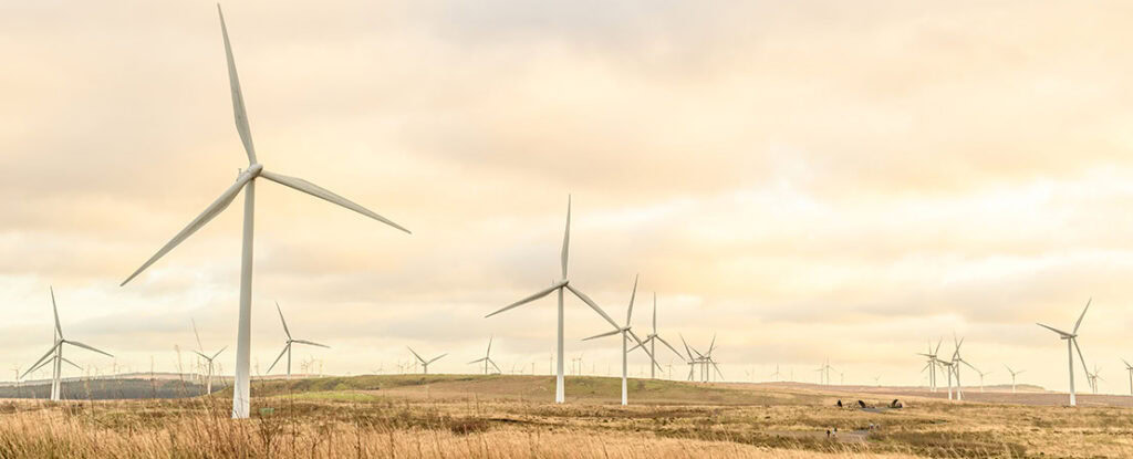 Parque eólico de acciona energía